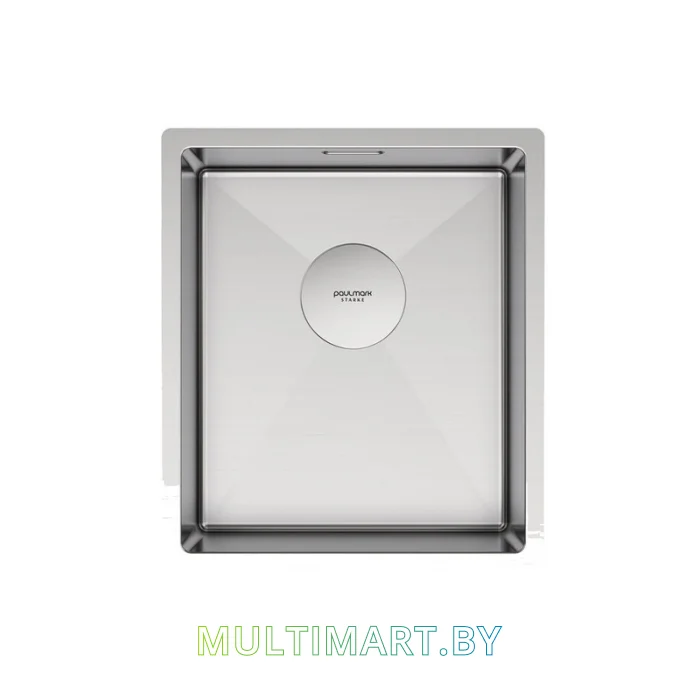 Кухонная мойка Paulmark Next 38 UNI PM213844-BS (брашированная сталь)